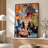 Anime My Hero Academia Poster Poster Wall Sticker Waterproof Self Adhesive HD Art Bedroom Bar Decor