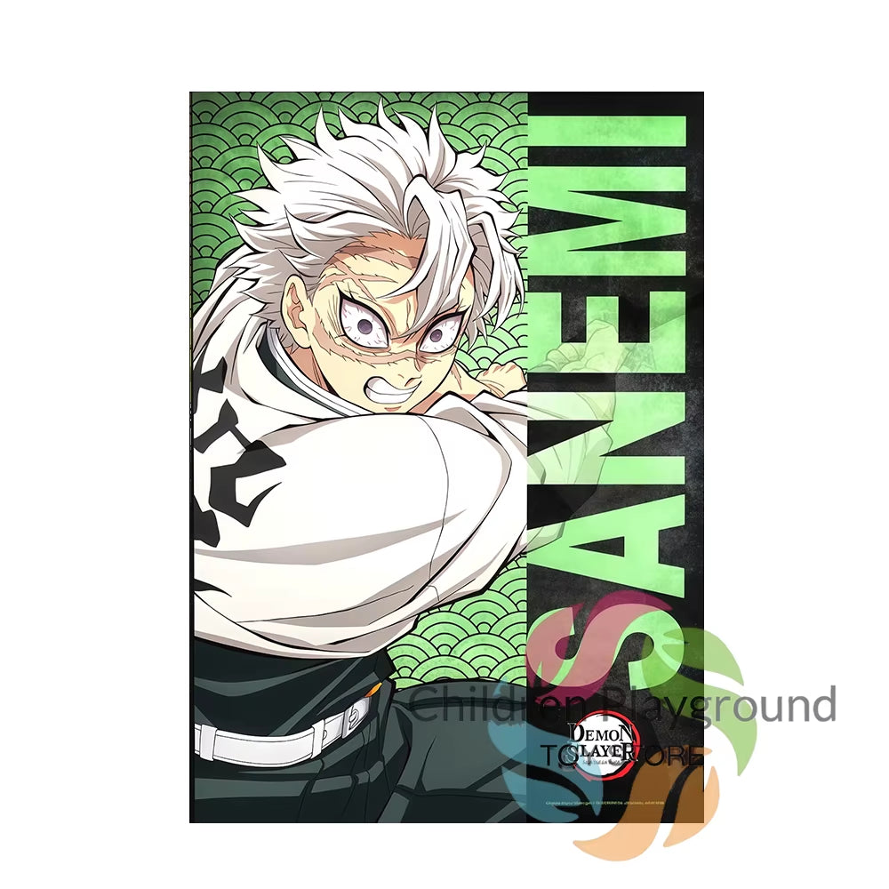 ‌Demon Slayer Anime Merchandise Mural Poster Tanjiro Kamado Nezuko Kamado Wall Art Canvas Painting for Home Decorative Pictures