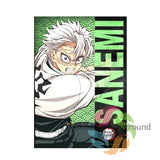 ‌Demon Slayer Anime Merchandise Mural Poster Tanjiro Kamado Nezuko Kamado Wall Art Canvas Painting for Home Decorative Pictures