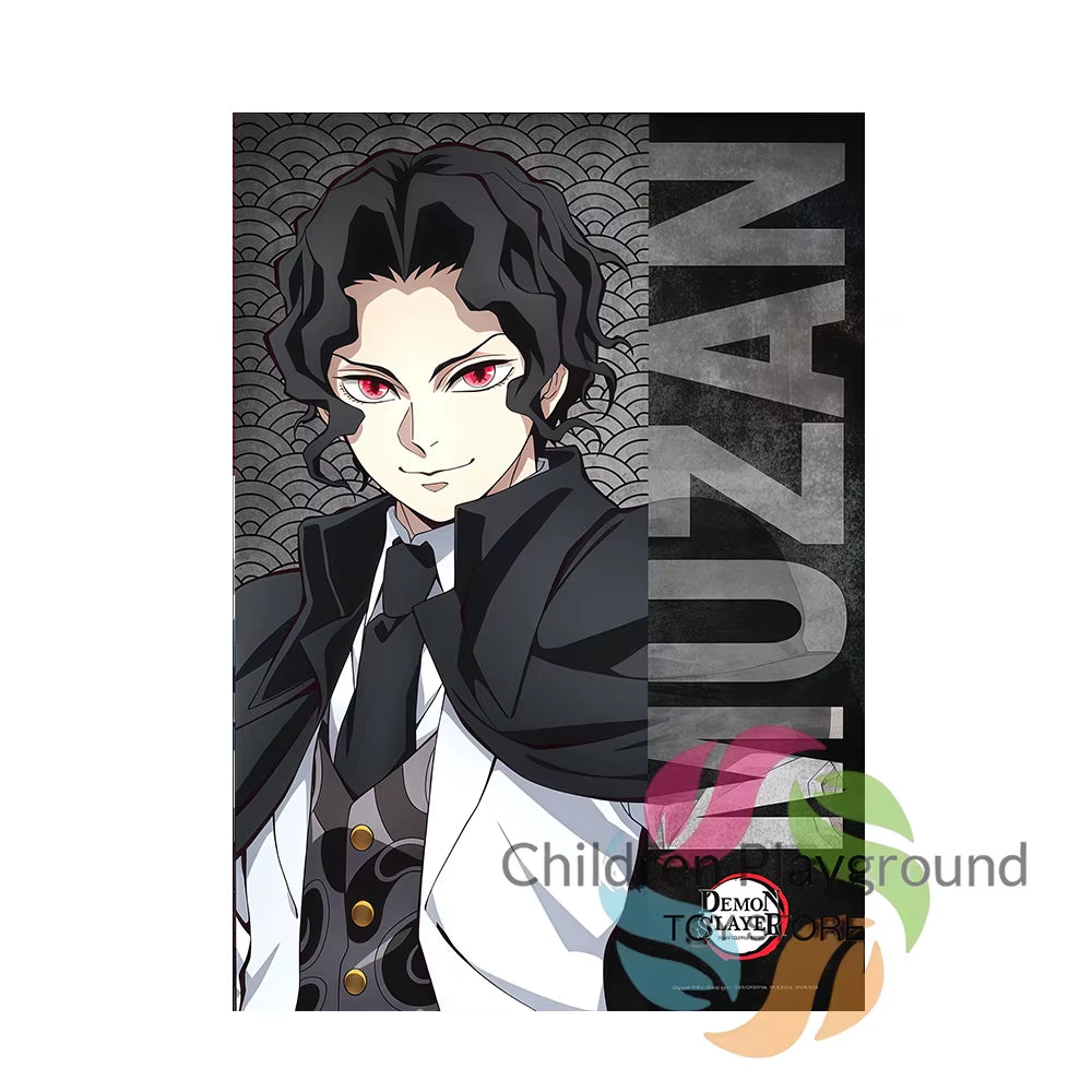 ‌Demon Slayer Anime Merchandise Mural Poster Tanjiro Kamado Nezuko Kamado Wall Art Canvas Painting for Home Decorative Pictures