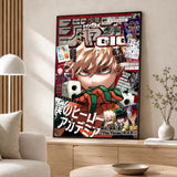 Anime My Hero Academia Poster Poster Wall Sticker Waterproof Self Adhesive HD Art Bedroom Bar Decor