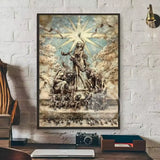 Hot-Blooded Anime Attack on Titan Poster Art Waterproof Paper Canvas Coffee House Bar Room Wall Decor