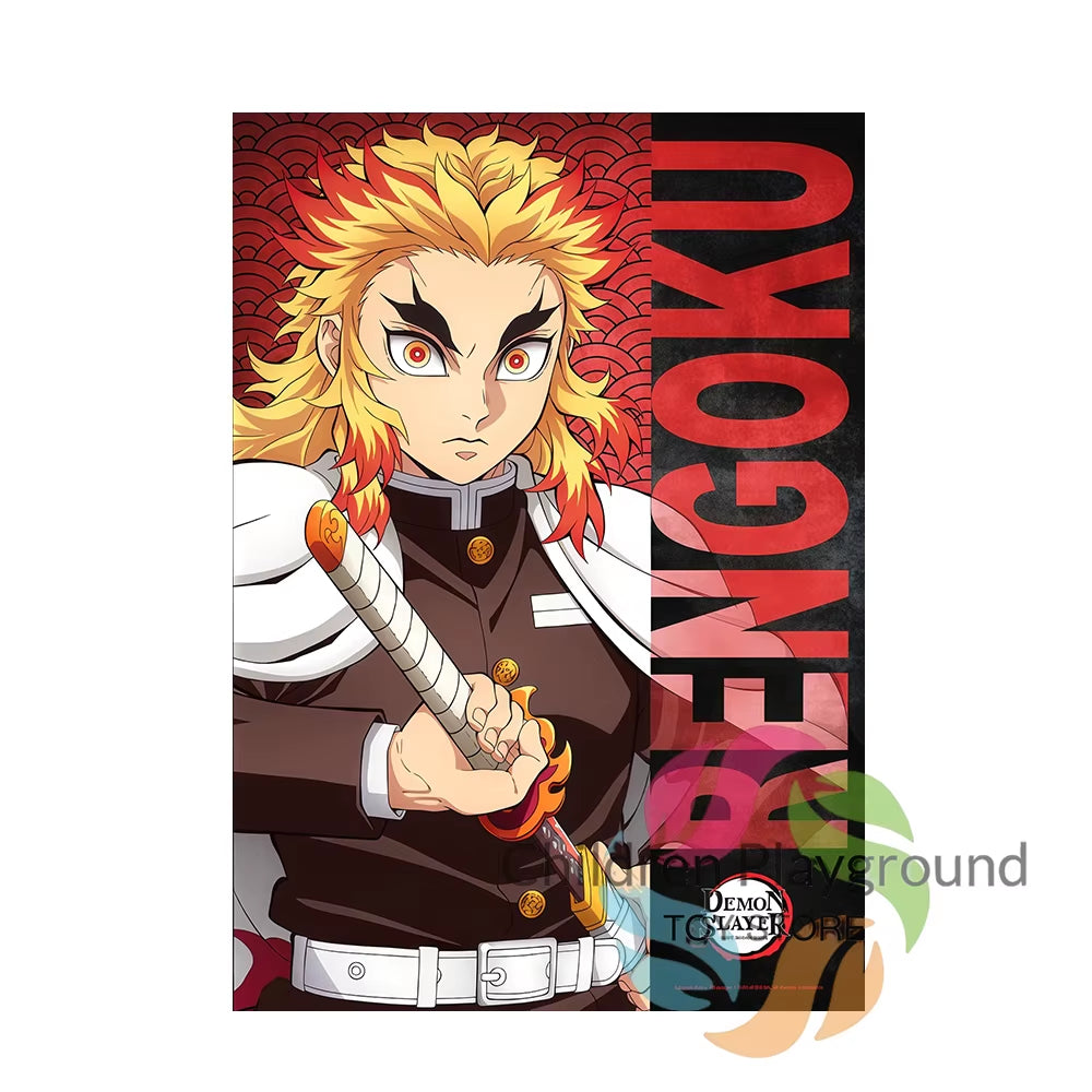 ‌Demon Slayer Anime Merchandise Mural Poster Tanjiro Kamado Nezuko Kamado Wall Art Canvas Painting for Home Decorative Pictures