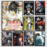 Japan Anime DEATH NOTE Poster for Living Room Wall Decor Quality Canvas Painting Cute Kawaii Cartoon Art Home Decor Wall Art