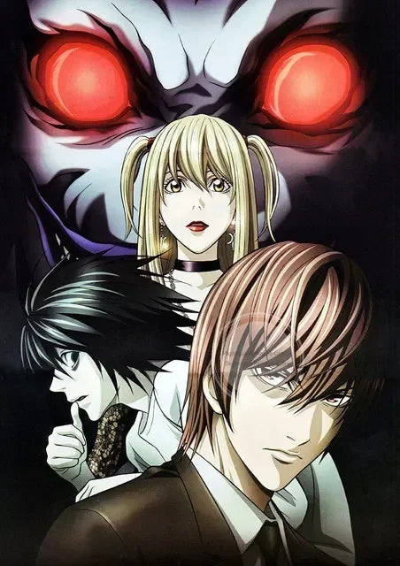 Japan Anime DEATH NOTE Poster for Living Room Wall Decor Quality Canvas Painting Cute Kawaii Cartoon Art Home Decor Wall Art